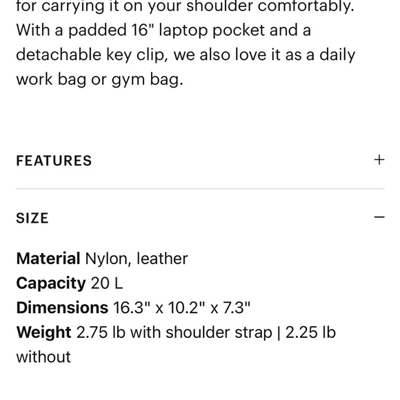 *Brand New* Away Burgundy The Everywhere Travel Bag Sleek Minimalist Design - Picture 10 of 10